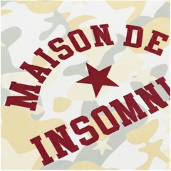 [NEW ARRIVAL] Áo Thun Boxy Camo MAISON DE INSOMNIA Club 250Gsm Cotton - TS075