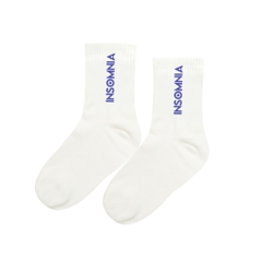 [Quà Tặng] Vớ INSOMNIA Socks Cổ Trung Unisex Local Brand Kem Hồng Đen Trắng