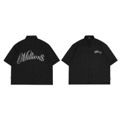Áo Sơ Mi Boxy Millions INSOMNIA Unisex Local Brand - TS025