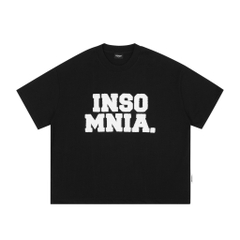 Áo Thun Boxy 280GSM Thêu Xù Ver 1 INSOMNIA Unisex Local Brand - TS026