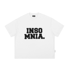Áo Thun Boxy 280GSM Thêu Xù Ver 1 INSOMNIA Unisex Local Brand - TS026