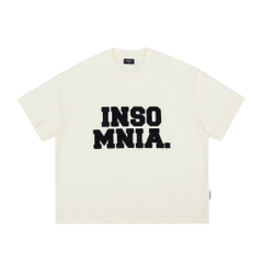 Áo Thun Boxy 280GSM Thêu Xù Ver 1 INSOMNIA Unisex Local Brand - TS026