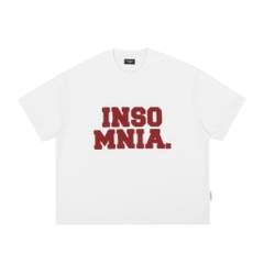 Áo Thun Boxy 280GSM Thêu Xù Ver 1 INSOMNIA Unisex Local Brand - TS026