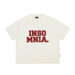 Áo Thun Boxy 280GSM Thêu Xù Ver 1 INSOMNIA Unisex Local Brand - TS026