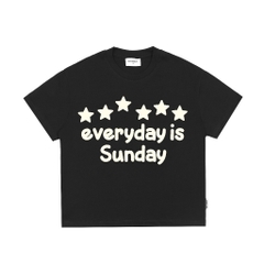 [BST HÈ 2026] Áo Thun Boxy 280GSM In Phồng Sunday INSOMNIA Local Brand Unisex - TS049