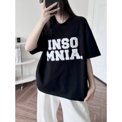 Áo Thun Boxy 280GSM Thêu Xù Ver 1 INSOMNIA Unisex Local Brand - TS026
