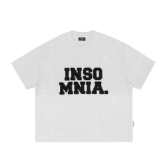 Áo Thun Boxy 280GSM Thêu Xù Ver 1 INSOMNIA Unisex Local Brand - TS026