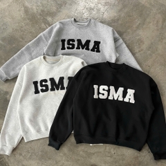 Áo Nỉ Sweater Thêu Xù INSOMNIA Form Boxy Chất Nỉ Bông Nam Nữ Unisex - HD006