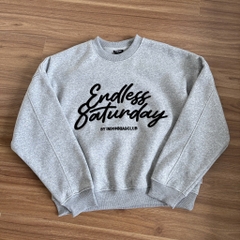 Áo Nỉ Sweater Thêu Xù Endless Saturday INSOMNIA Form Boxy Chất Nỉ Bông Nam Nữ Unisex - HD007