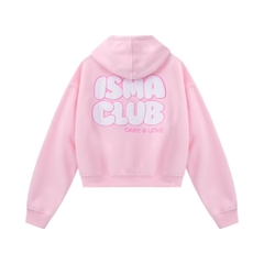 Áo Hoodie Zip 2 Da Thêu Xù Care & Love INSOMNIA Form Boxy - HD010