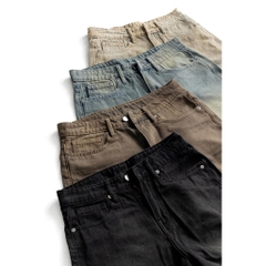 Quần Jean Wash INSOMNIA Form Lửng Ống Rộng Unisex - PS021