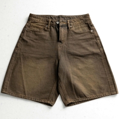 Quần Jean Wash INSOMNIA Form Lửng Ống Rộng Unisex - PS021