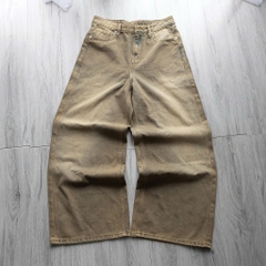 Quần Jean Wash INSOMNIA Ống Suông Rộng Unisex - PS020