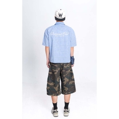 Áo Sơ Mi Caro Thêu Form Boxy Nam Nữ Unisex INSOMNIA - TS056