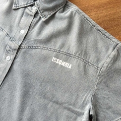 [NEW ARRIVAL] Áo Sơ Mi Denim Wash Form Boxy INSOMNIA CLUB - TS070