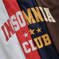 [NEW ARRIVAL] Áo Thun Boxy INSOMNIA CLUB Local Brand Unisex - TS057