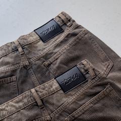 Quần Jean Wash INSOMNIA Ống Suông Rộng Unisex - PS020