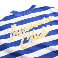 [NEW ARRIVAL] Áo Thun Sọc Thêu Đắp Chữ INSOMNIA Form Boxy Unisex - TS059