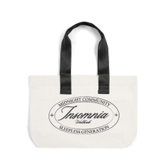 [NEW COLLECTION] Túi Tote Daily Vải Bố Canvas INSOMNIA Worldwide Form To Có Khóa Kéo - PK008