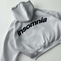 [NEW ARRIVAL] Áo Khoác Nỉ Bông Hoodie Zip INSOMNIA Form Boxy Cánh Dơi - HD015