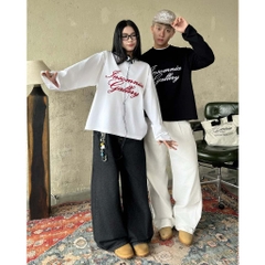 [NEW ARRIVAL] Áo Thun Tay Dài Long Sleeve Thêu 3D INSOMNIA Gallery Form Boxy - TS064