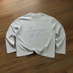 [NEW ARRIVAL] Áo Thun Tay Dài Long Sleeve Thêu 3D INSOMNIA Gallery Form Boxy - TS064