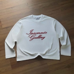 [NEW ARRIVAL] Áo Thun Tay Dài Long Sleeve Thêu 3D INSOMNIA Gallery Form Boxy - TS064