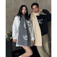 [BST THU ĐÔNG] Khăn Len Dệt Kim Lông Thỏ Dày Dặn INSOMNIA CLUB - PK010
