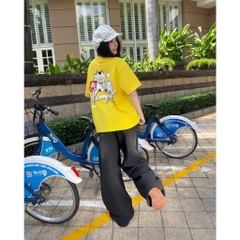[NEW ARRIVAL] Áo Thun Boxy In Phồng Lucky Cat Manifest INSOMNIA CLUB 250Gsm Cotton - TS067