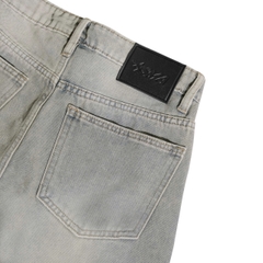 Quần Jean Wash INSOMNIA Form Lửng Ống Rộng Unisex - PS021
