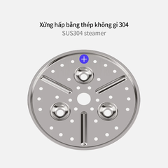 EJP186VY- Nồi điện đa năng LocknLock Digital multipot 220-240V, 50-60Hz, 500W, 1.6L- Màu ngà