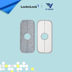 ETM973RF - BỘ KHĂN LAU SÀN SWEEPY - Màu trắng, xám