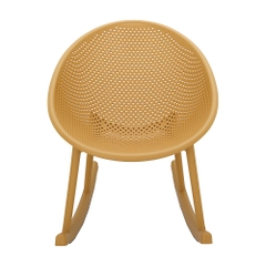 Ghế Thư Giãn Nhựa COMO Màu Vàng W77.5xD80.5xH66Cm