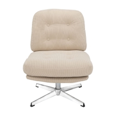 Sofa Đơn Sợi Tổng Hợp HUDSON Màu Trắng W62xD77xH86 Cm