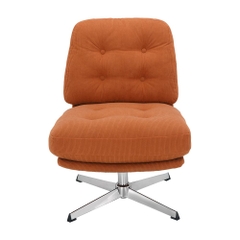 Sofa Đơn Sợi Tổng Hợp HUDSON Màu Cam W62xD77xH86 Cm