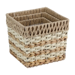 Giỏ Đựng Đồ Sợi Giấy ZARAH Màu Gỗ Tự Nhiên W28.5xD28.5xH25.4 Cm