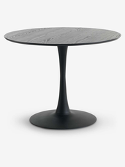 Bộ bàn ăn RINGSTED đen + JONSTRUP xám/sồi