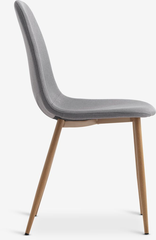 Bộ bàn ăn RINGSTED đen + JONSTRUP xám/sồi