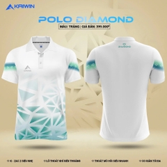 Áo Polo Thể Thao Kaiwin Diamond