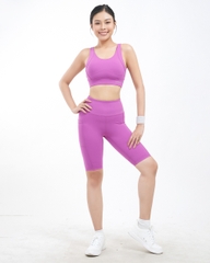Quần đùi nữ tập Gym, Yoga, Chạy Bộ, Tennis, Pickleball ICADO AT17