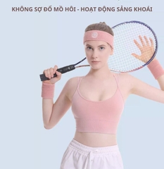 Băng chặn mồ hôi tay Asagi HW-0010, chất liệu vải dệt từ sợi tổng hợp, dùng trong tập luyện thể thao