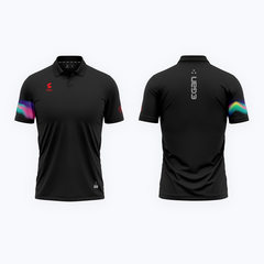 Áo Pickleball Họa Tiết Tay Egan Air Có Cổ