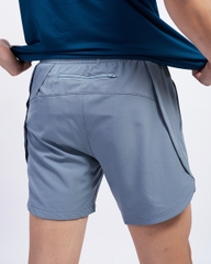 Quần Đùi 2 Lớp Tập Gym, Yoga, Chạy Bộ, Tennis, Pickleball Nam ICADO HT104