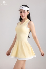 Đầm Pickleball Tennis Golf Thể Thao Nữ Phối Viền SB12