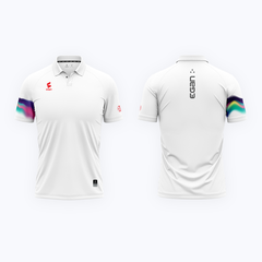 Áo Pickleball Họa Tiết Tay Egan Air Có Cổ