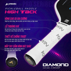 VỢT PICKLEBALL KAIWIN DIAMOND GEN 1 - 16MM