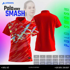 ÁO PICKLEBALL KAIWIN SMASH NỮ