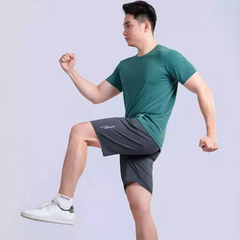 Quần Đùi Tập Gym, Chạy Bộ, Tennis, Pickleball Nam ICADO HT106