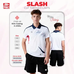 ÁO THỂ THAO CẦU LÔNG PICKLEBALL NAM SLASH AL05 RIKI