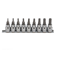Bộ đầu khẩu vặn ốc hoa thị 3/8" 9 chi tiết SIGNET 22967V